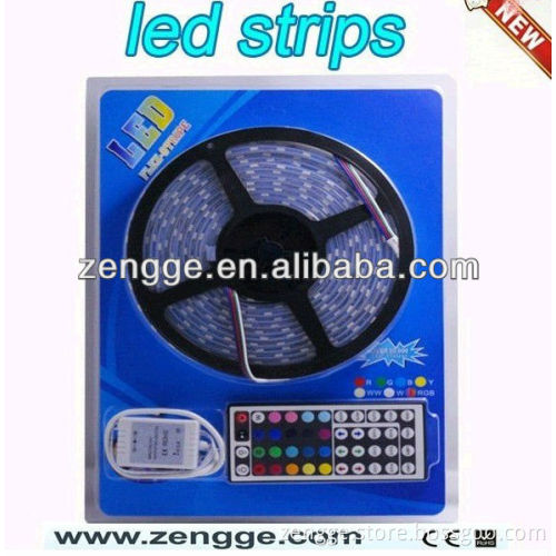 led strip light DIY kit with blister package,led controller+5050 flex strip+power supply